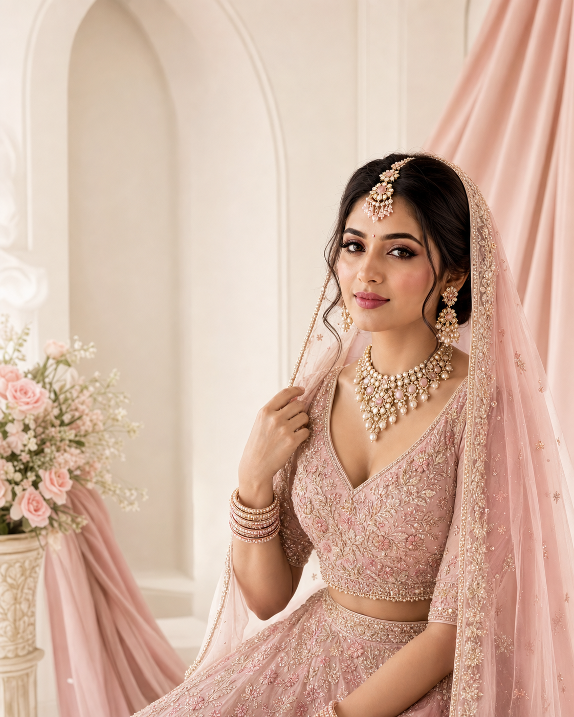 Luxury bridal makeup by Makeup Paradise